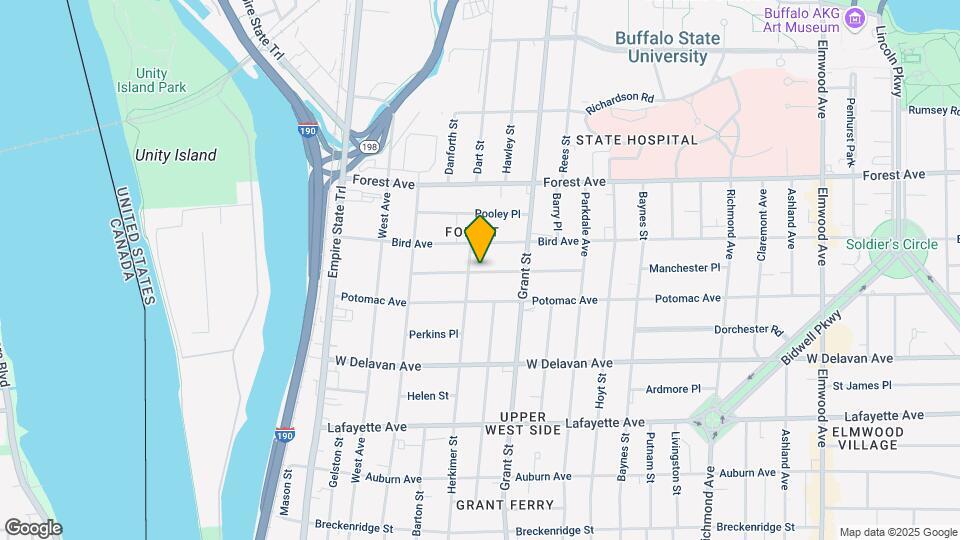 76 Garner Ave Map and Location Details