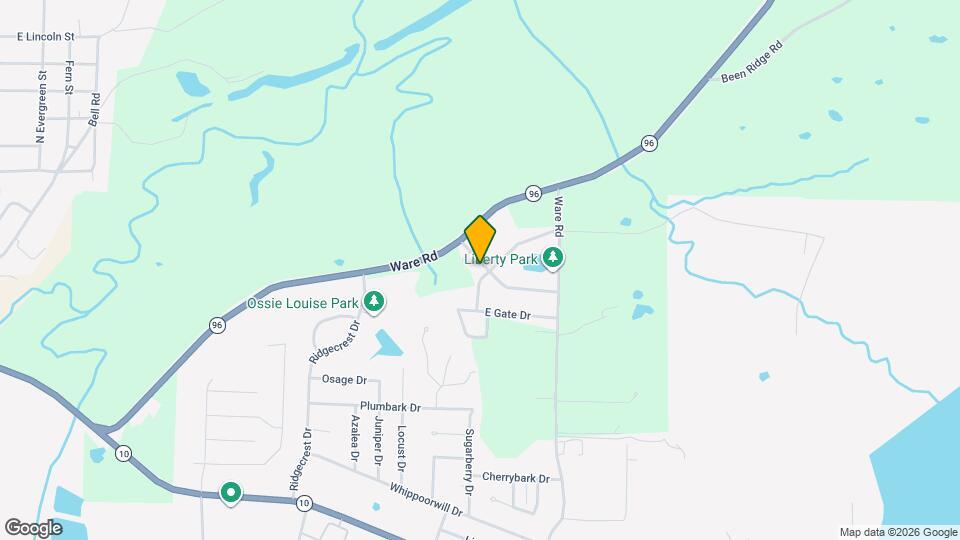 1821 Palomino Dr Map and Location Details