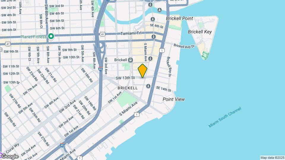 SLS Brickell Residences Map and Location Details