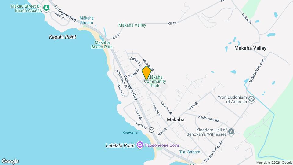 84-737-737 Manuku St Mapa y Detalles de la Ubicación