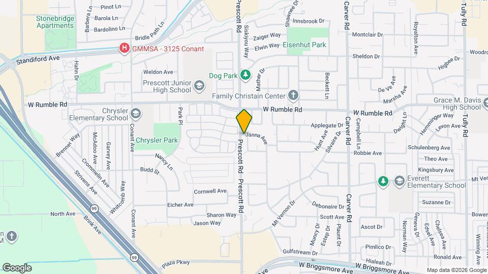 2717 Janna Ave Map and Location Details