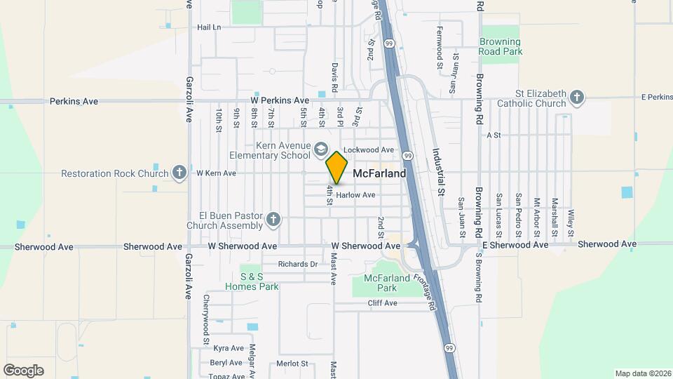 348 Harlow Ave Map and Location Details