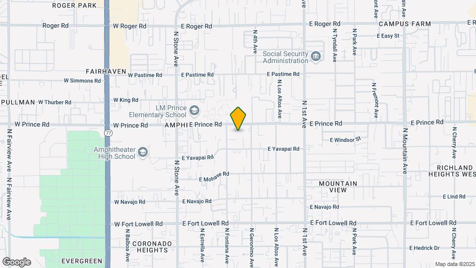 326 E Prince Rd Mapa y Detalles de la Ubicación