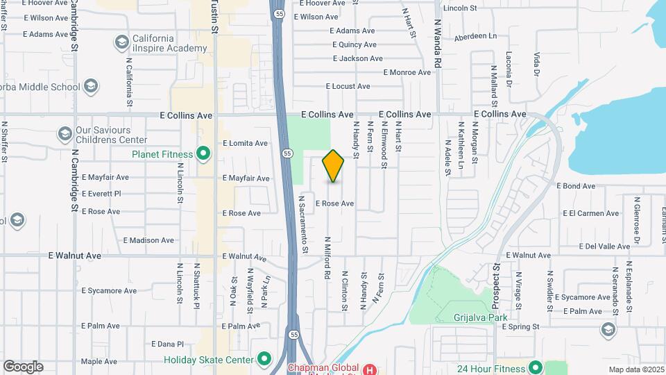 695 N Milford Rd Map and Location Details