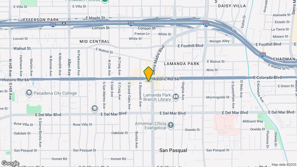 35 S Sierra Madre Blvd Map and Location Details