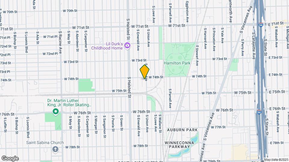 7408 S Union Ave Mapa y Detalles de la Ubicación