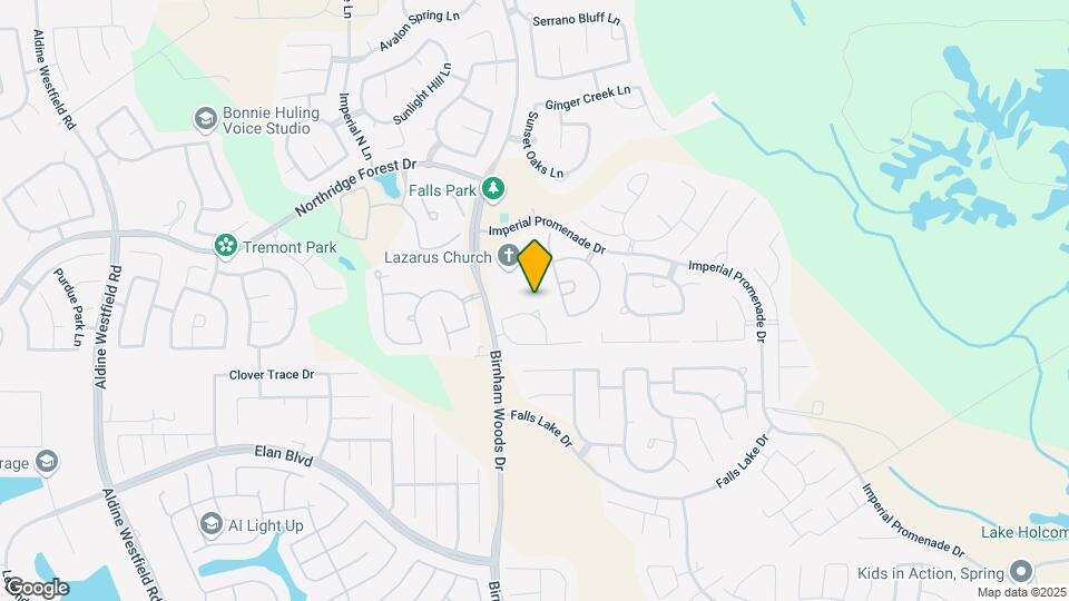 3643 Cottage Pines Ln Map and Location Details