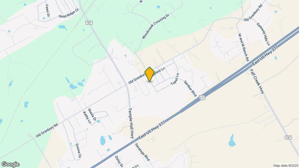 4206 Sapphire Ln Map and Location Details