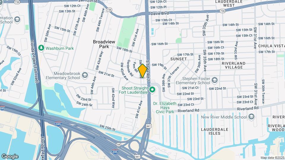 1950 SW 41st Ave, Unit 2 Map and Location Details