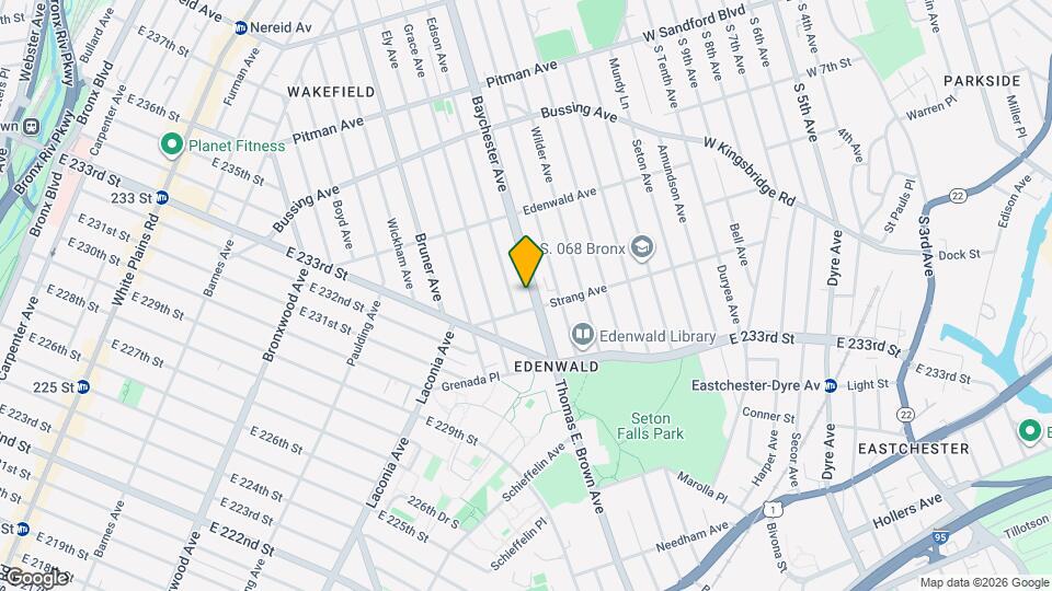 4015 Baychester Ave Map and Location Details