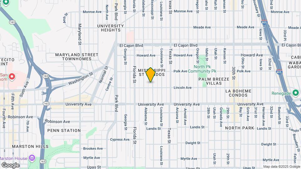 4012 Mississippi St Mapa y Detalles de la Ubicación