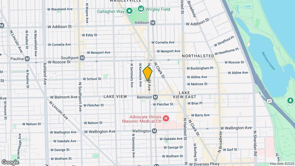 3242 N Sheffield Ave Map and Location Details