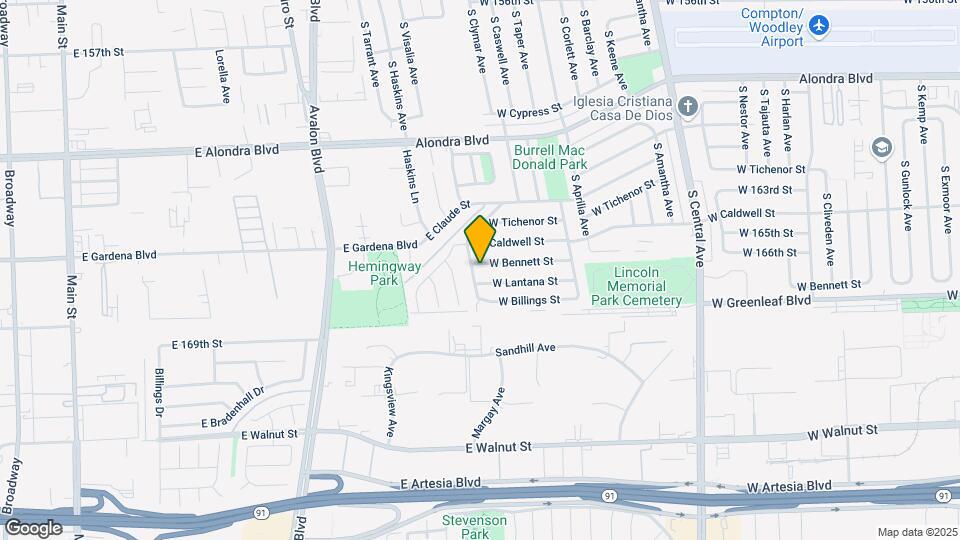 2804 W Bennett St Mapa y Detalles de la Ubicación