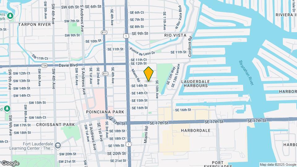 821 SE 14th St Map and Location Details