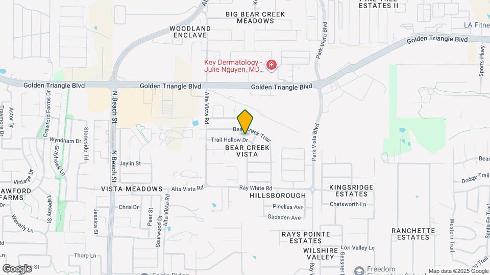 4877 Trail Hollow Dr Map and Location Details