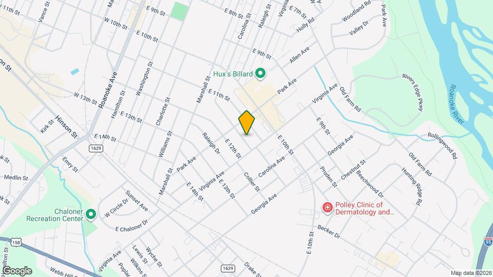 1330 Carolina St Map and Location Details