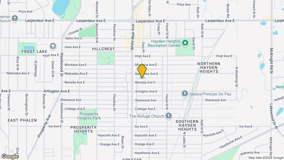 1811 Nevada Ave E Map and Location Details