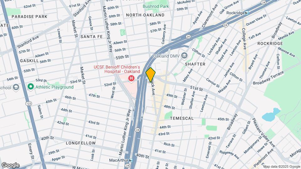 600 51st St Map and Location Details