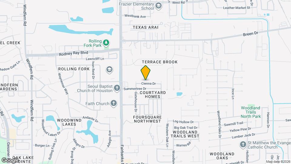 8334 Cienna Dr Map and Location Details