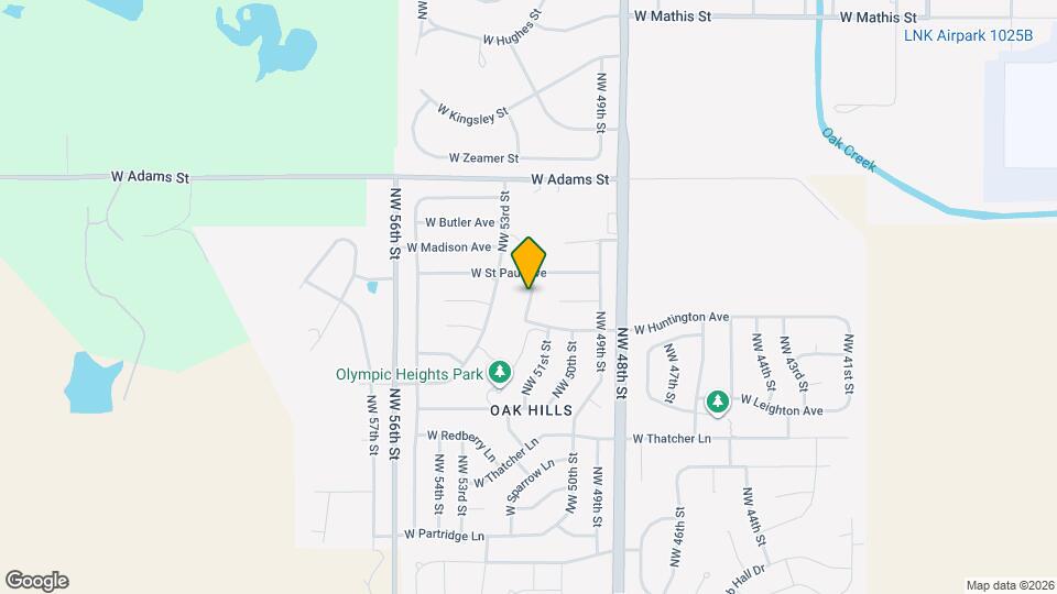 2605 NW 52nd St Map and Location Details