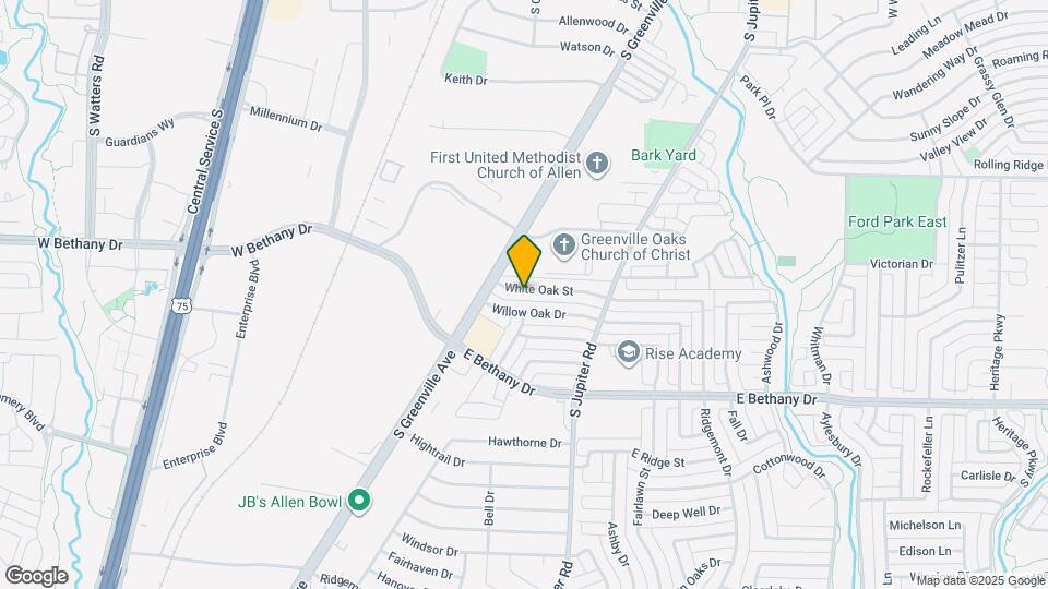 512 White Oak St Map and Location Details