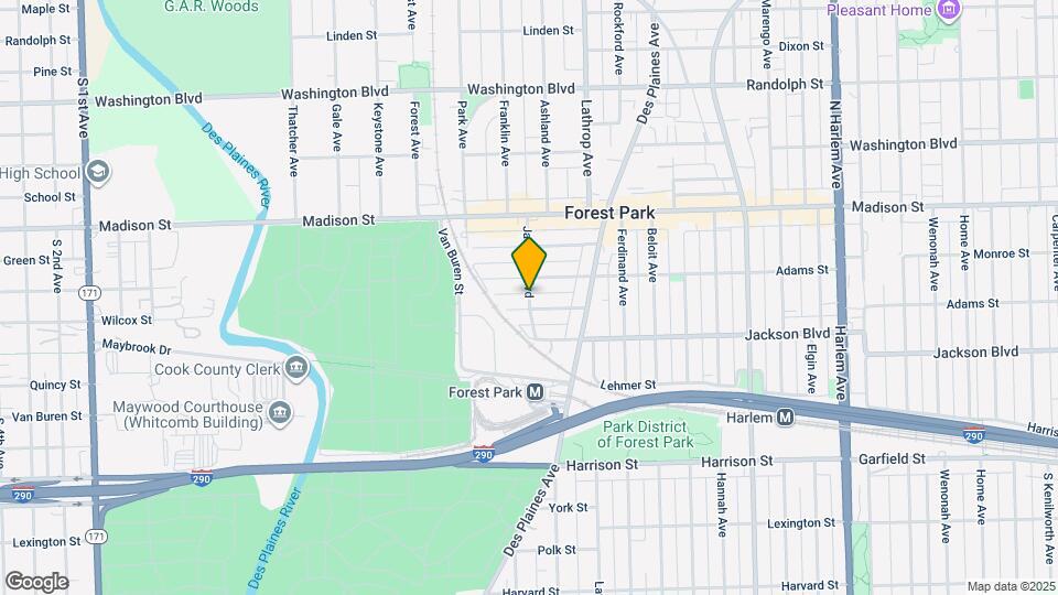 521 Jackson Blvd Mapa y Detalles de la Ubicación