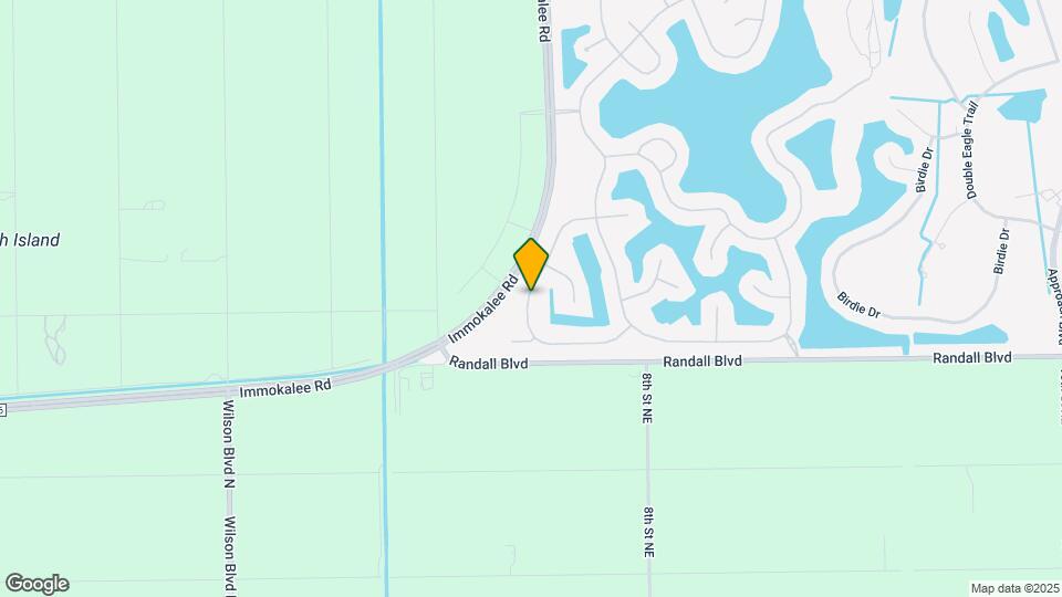 2822 Inlet Cove Ln W Map and Location Details