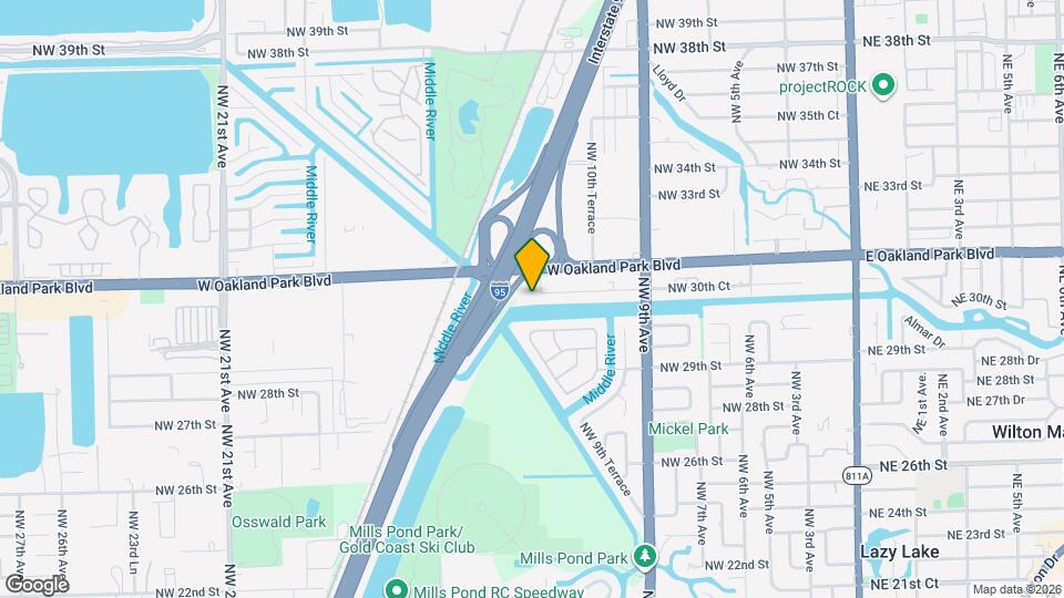 1150 NW 30th St Map and Location Details