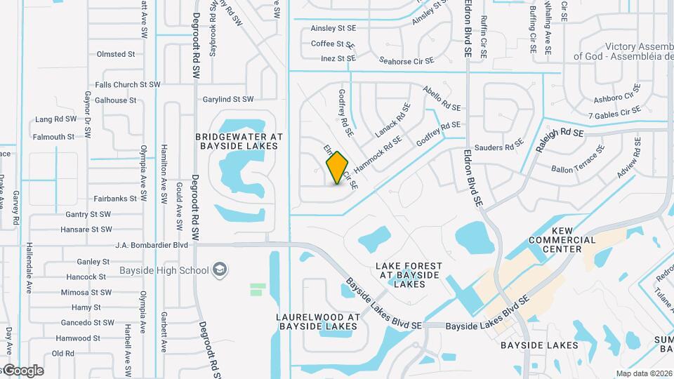 180 Hammock Rd SE Map and Location Details