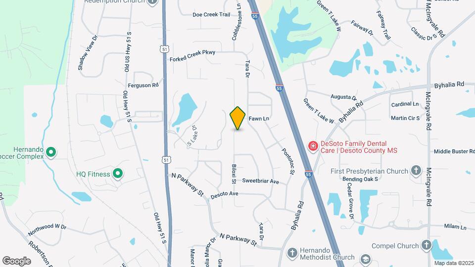 1236 Biloxi St Map and Location Details