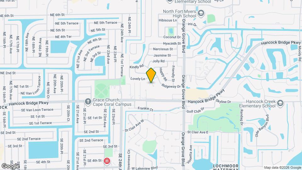 971 Winsome Rd Map and Location Details