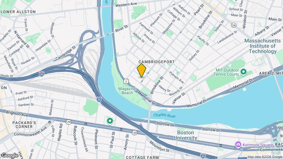 343 Pearl St Map and Location Details