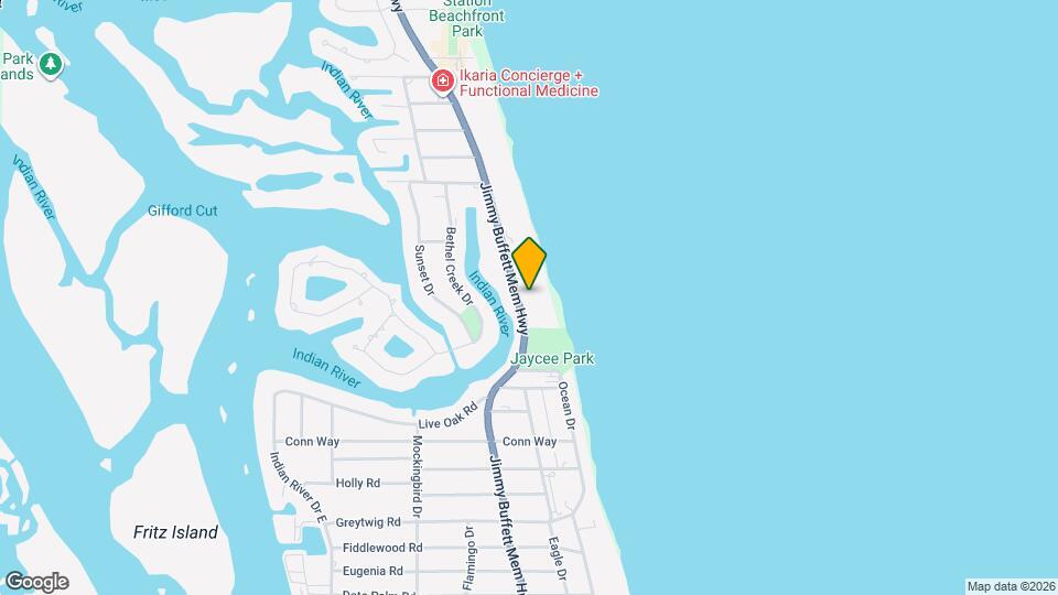 4450 Highway A1A, Unit 102 Mapa y Detalles de la Ubicación