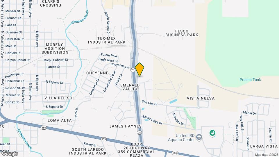 Extended Stay America Select Suites Laredo Map and Location Details