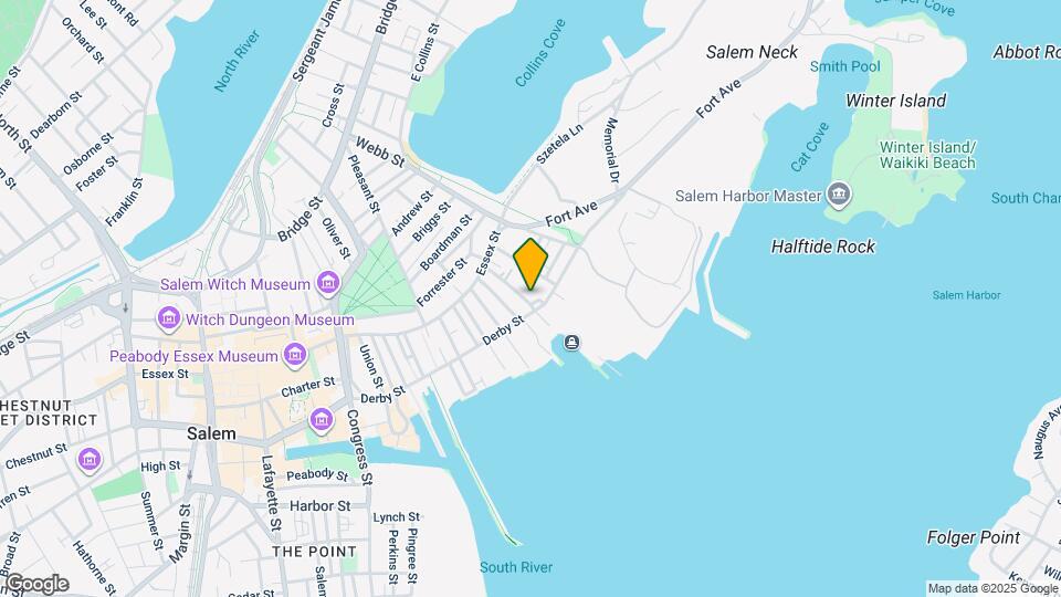 25 Becket St, Unit 2 Map and Location Details