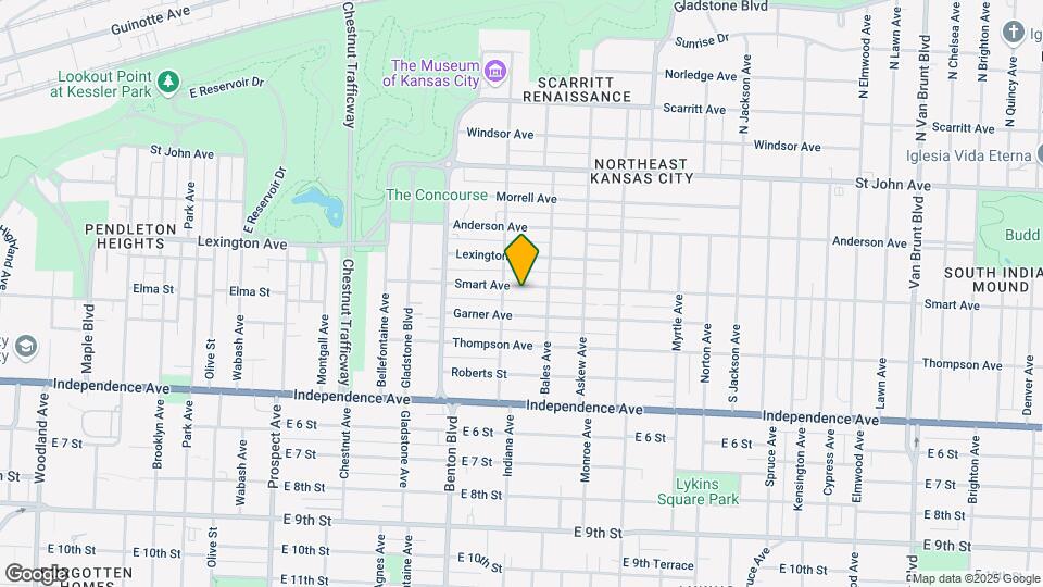 3415 Smart Ave Map and Location Details