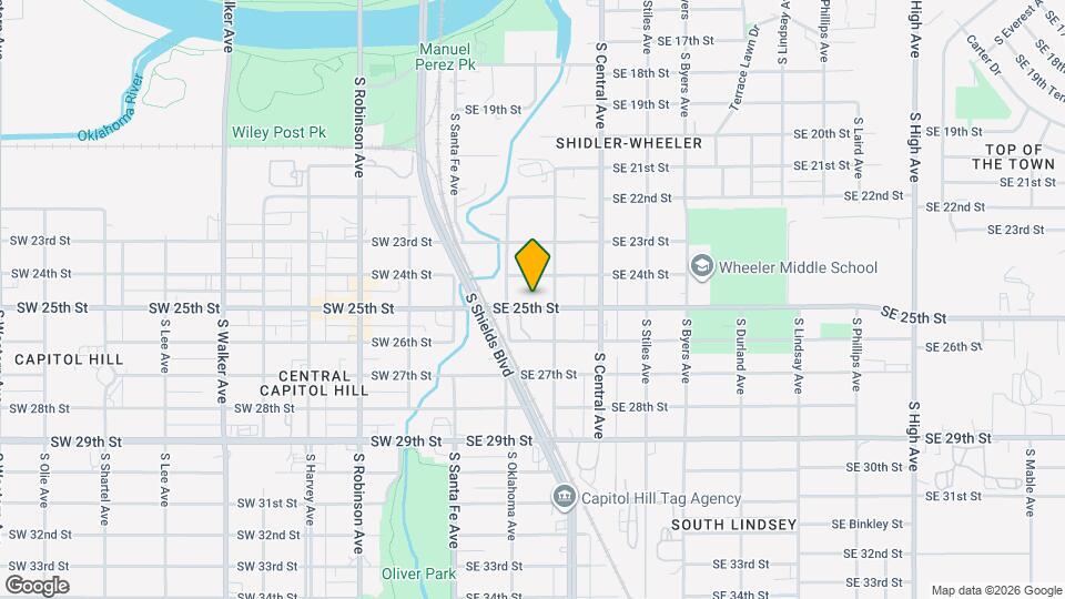 123 SE 25th St Map and Location Details