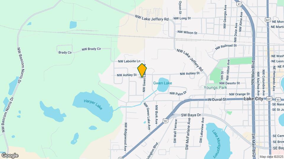594 NW Gwen Lake Ave Map and Location Details