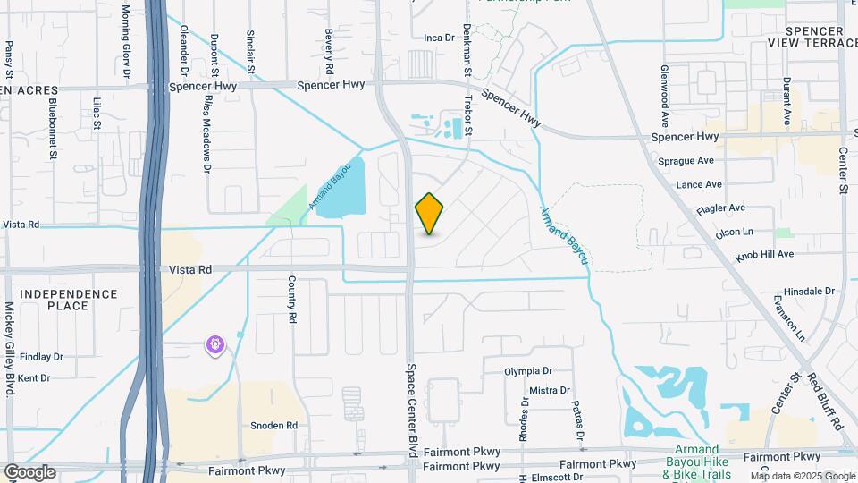 6311 Crestside Dr Map and Location Details