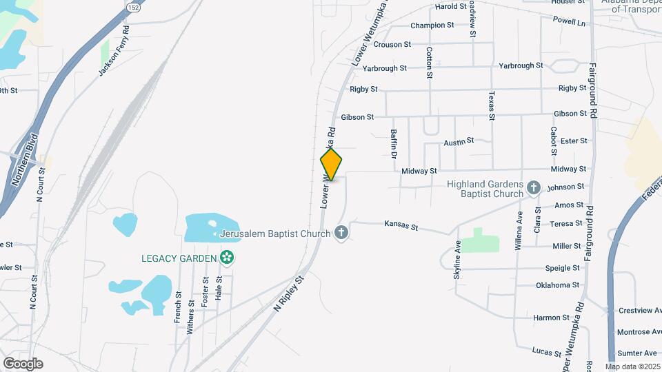 2278-2278 Lower Wetumpka Rd Map and Location Details