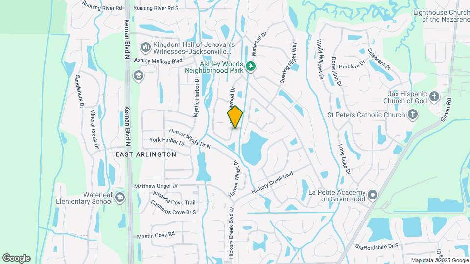 859 Collinswood Dr Map and Location Details