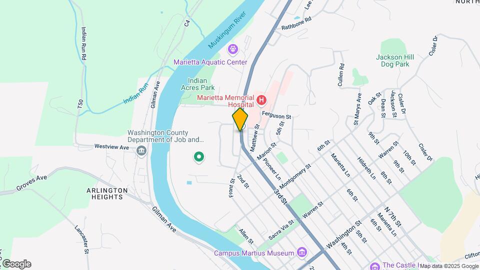 113 Muskingum Dr Mapa y Detalles de la Ubicación