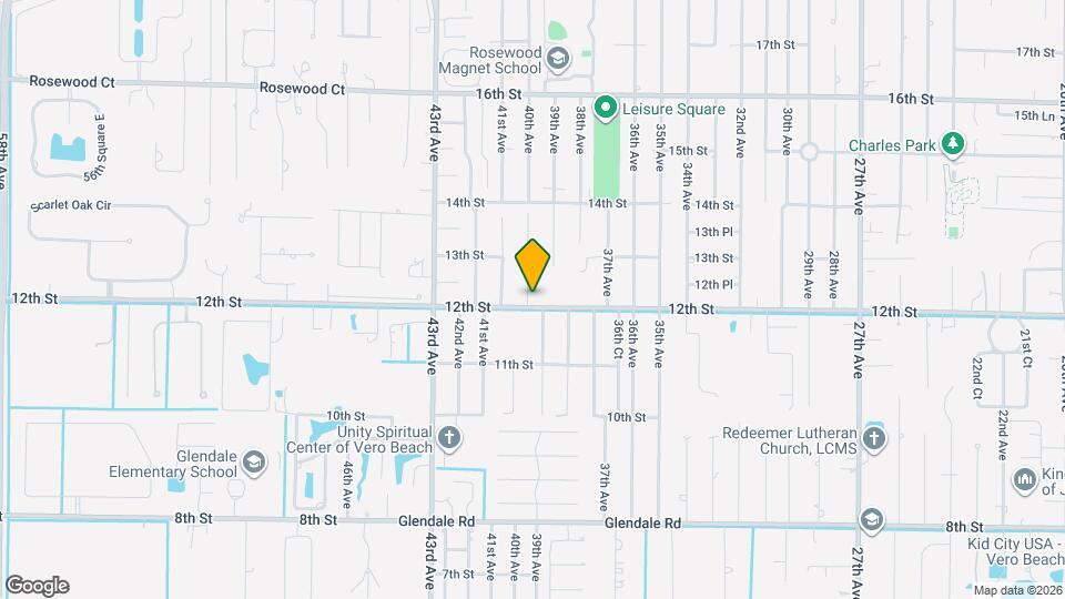 1210 40th Ave Mapa y Detalles de la Ubicación