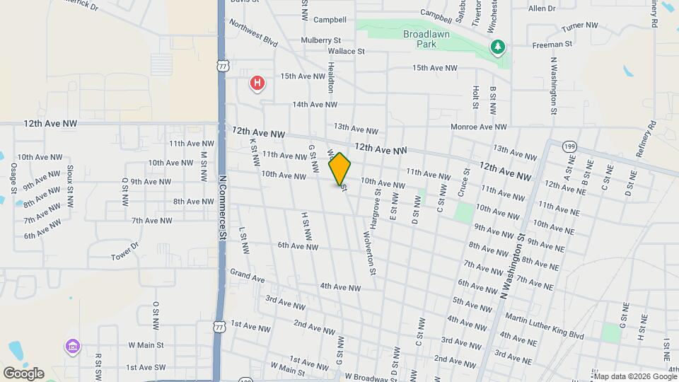 901 Wolverton St Map and Location Details