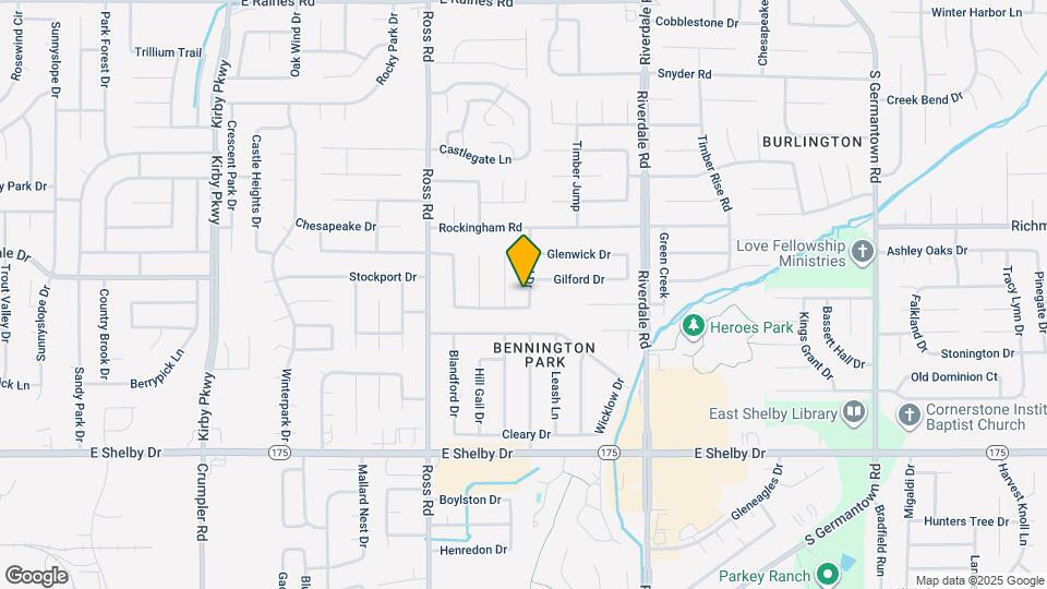 4505 Laird Dr Map and Location Details