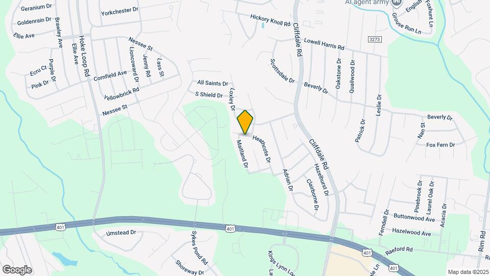 2108 Heathcote Dr Map and Location Details