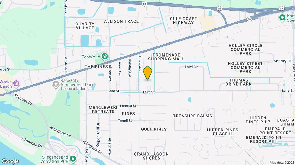 8625 Marlin Pl Map and Location Details