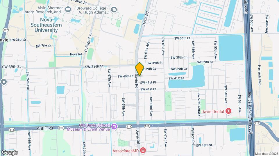 4100 SW 64th Ave, Unit 406 Mapa y Detalles de la Ubicación