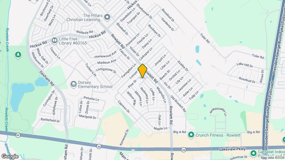 6403 Redwood Ln Map and Location Details