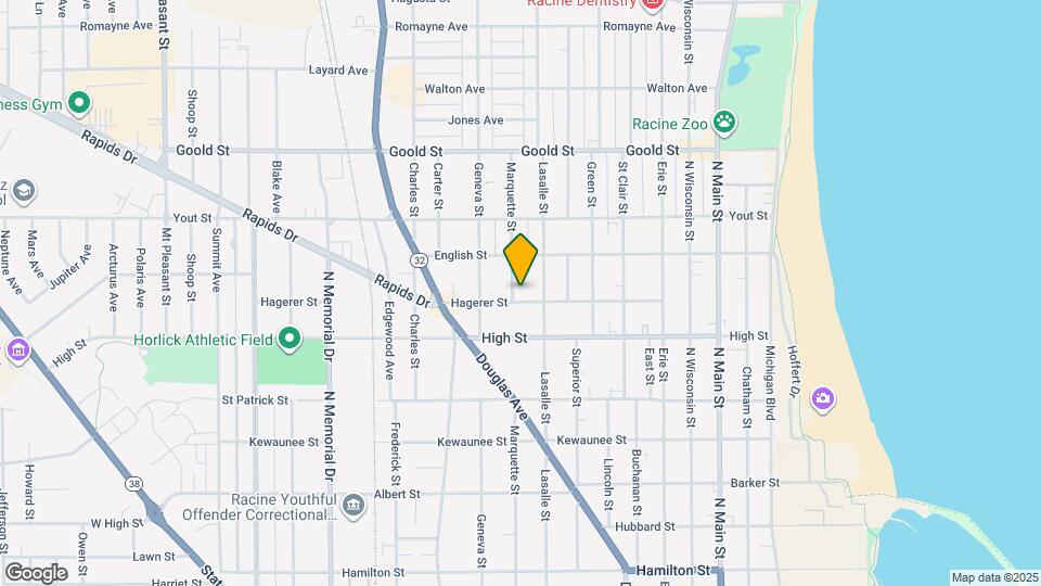 1024 Hagerer St Mapa y Detalles de la Ubicación